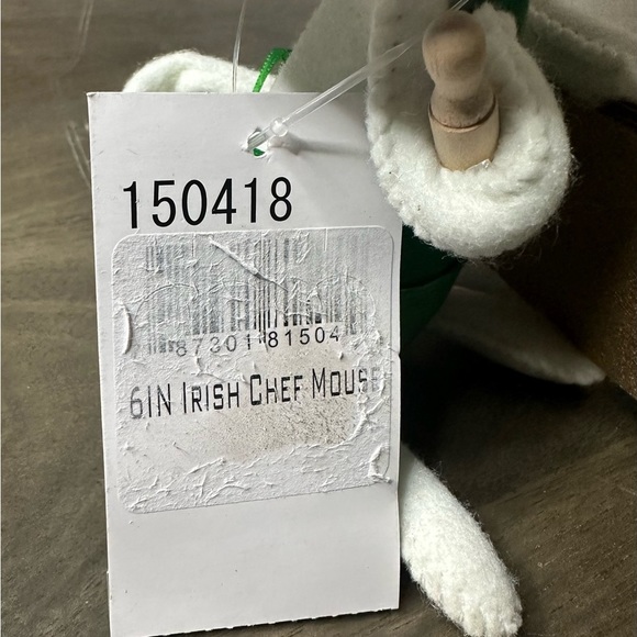 Annalee Dolls /  / St. Patrick's Day / 6” Irish Chef Mouse - Picture 10 of 11